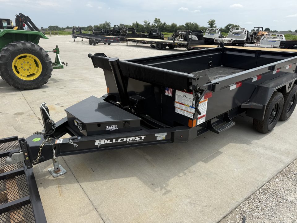 New 2027 Hillcrest Trailers 10612SSD Dump Trailer
