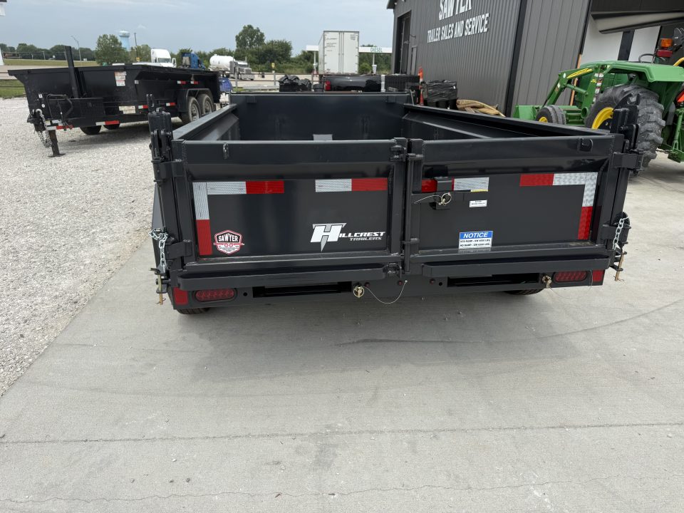 New 2027 Hillcrest Trailers 10612SSD Dump Trailer