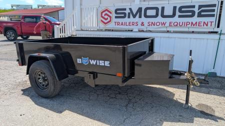 New 2027 BWise 5x8 Lo Pro Dump Trailer w/ 2" Coupler