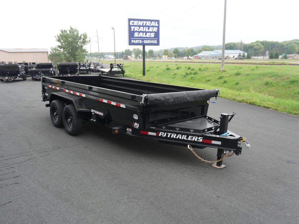 New 2027 PJ Trailers 83'x16ft Dump Trailer - 7k Axles Dump Trailer
