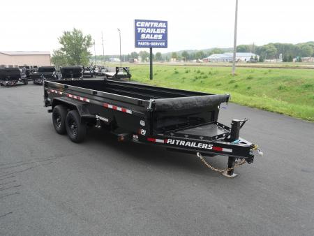 New 2027 PJ Trailers 83'x16ft Dump Trailer - 7k Axles Dump Trailer
