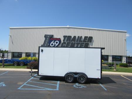 New 2026 ITI Cargo 7 x 16 KY-DX8416-070 Cargo / Enclosed Trailer 7K / Black Trim / Rear Flare