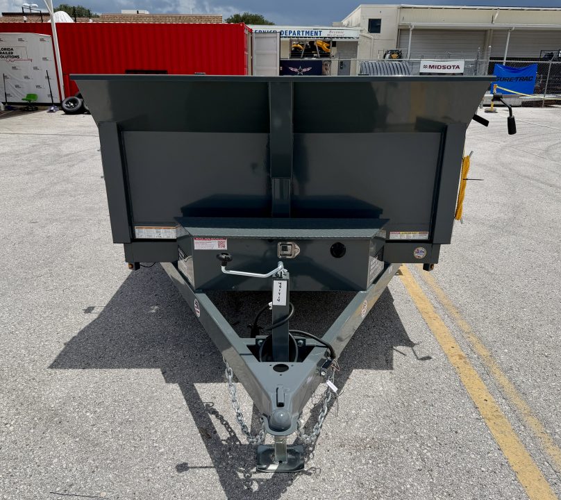 New 2026 Sure-Trac 6x12 10k Low Profile Single Ram Dump Trailer