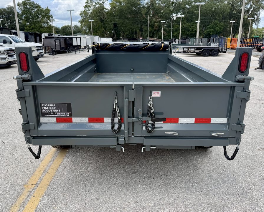 New 2026 Sure-Trac 6x12 10k Low Profile Single Ram Dump Trailer