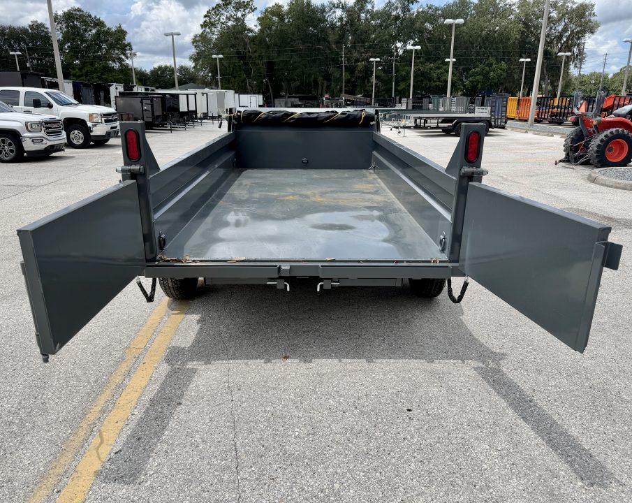 New 2026 Sure-Trac 6x12 10k Low Profile Single Ram Dump Trailer