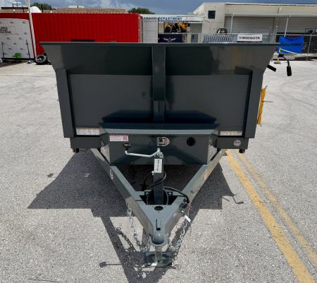 New 2026 Sure-Trac 6x12 10k Low Profile Single Ram Dump Trailer