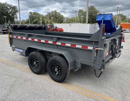 New 2026 Sure-Trac 6x12 10k Low Profile Single Ram Dump Trailer