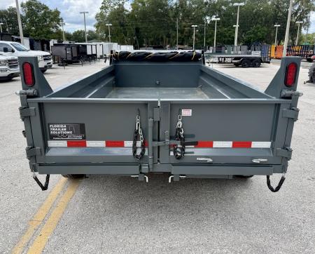 New 2026 Sure-Trac 6x12 10k Low Profile Single Ram Dump Trailer
