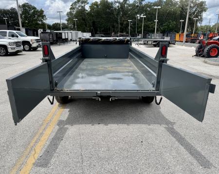 New 2026 Sure-Trac 6x12 10k Low Profile Single Ram Dump Trailer