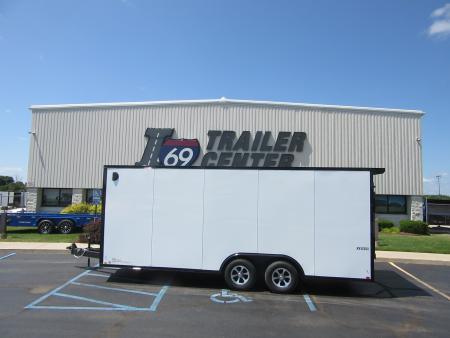 New 2026 ITI Cargo 8.5 x 20 KY-DX10220-100 Car / Racing Trailer 10K / Black Trim / Rear Flare