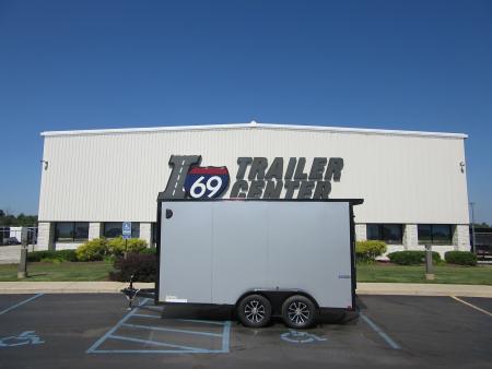 New 2026 ITI Cargo 7 x 14 KY-DX8414-070 Cargo / Enclosed Trailer 7K / Black Trim / Rear Flare