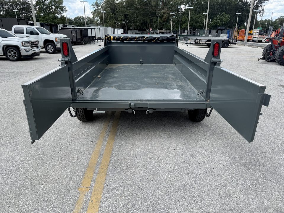 New 2026 Sure-Trac 6x10 10K Low Profile Single Ram Dump Trailer