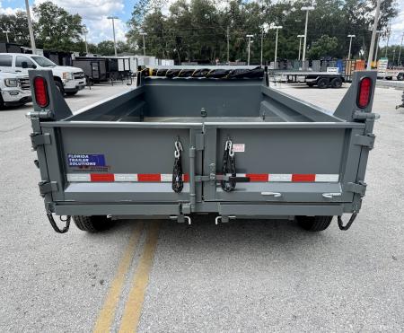 New 2026 Sure-Trac 6x10 10K Low Profile Single Ram Dump Trailer