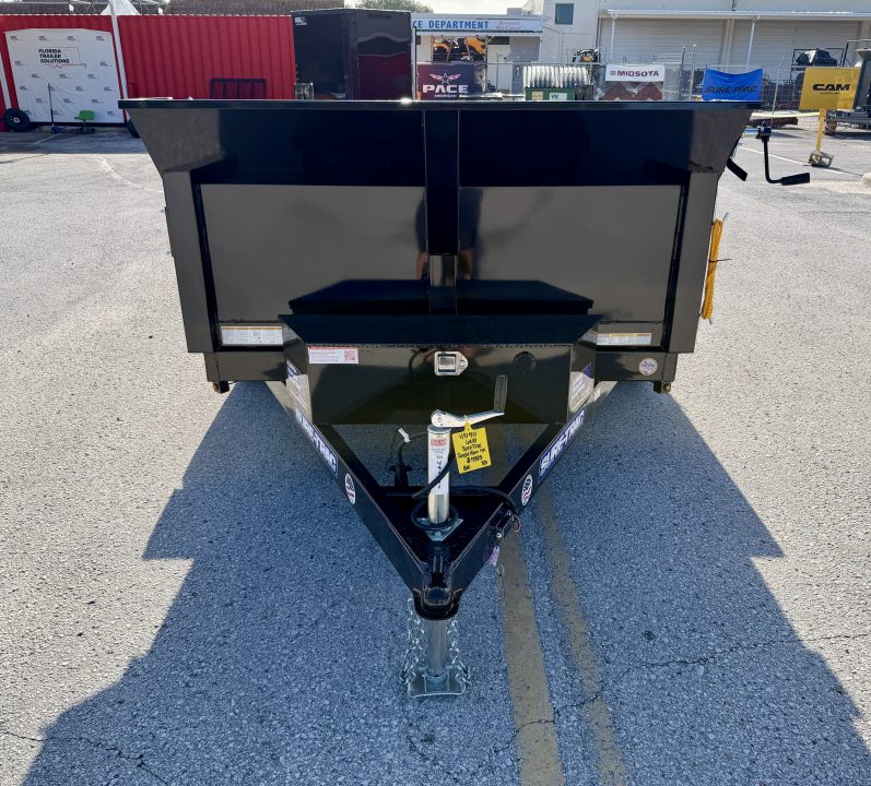 New 2026 Sure-Trac 6x10 7K Low Profile Single Ram Dump Trailer