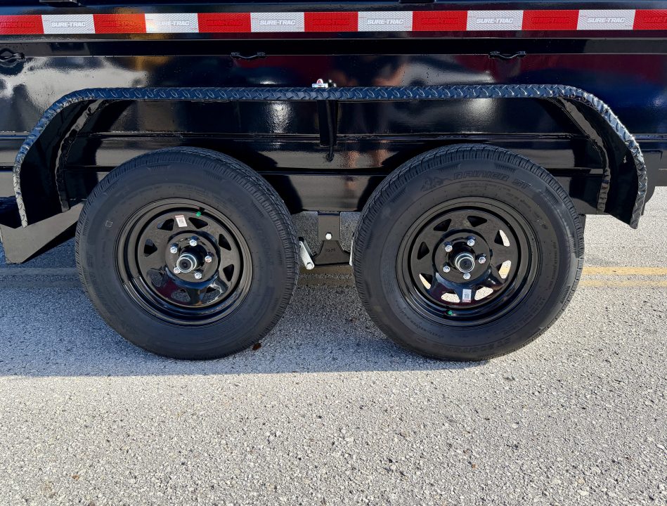 New 2026 Sure-Trac 6x10 7K Low Profile Single Ram Dump Trailer
