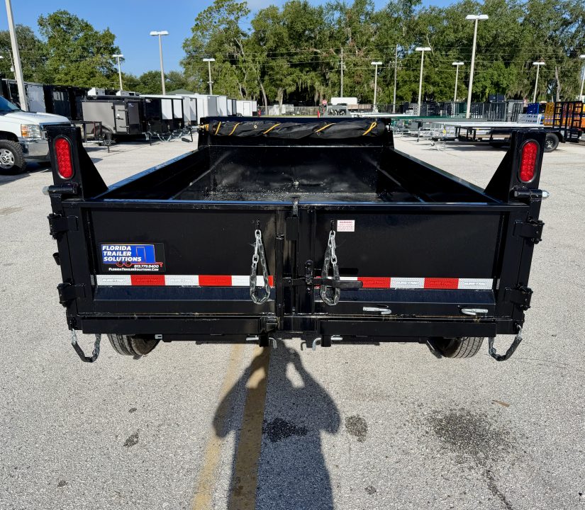 New 2026 Sure-Trac 6x10 7K Low Profile Single Ram Dump Trailer