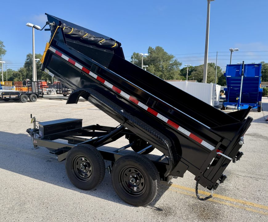New 2026 Sure-Trac 6x10 7K Low Profile Single Ram Dump Trailer