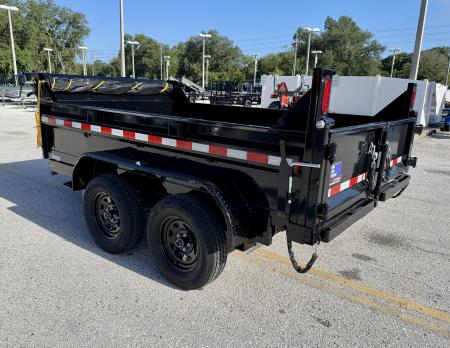 New 2026 Sure-Trac 6x10 7K Low Profile Single Ram Dump Trailer