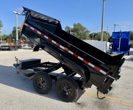 New 2026 Sure-Trac 6x10 7K Low Profile Single Ram Dump Trailer