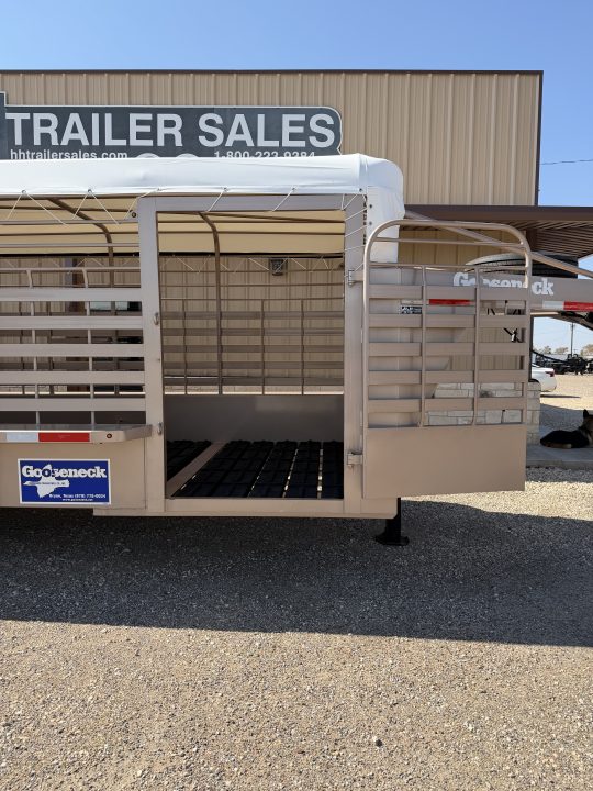 New 2026 Gooseneck Trailer MFG STEEL STOCK Stock / Stock Combo Trailer