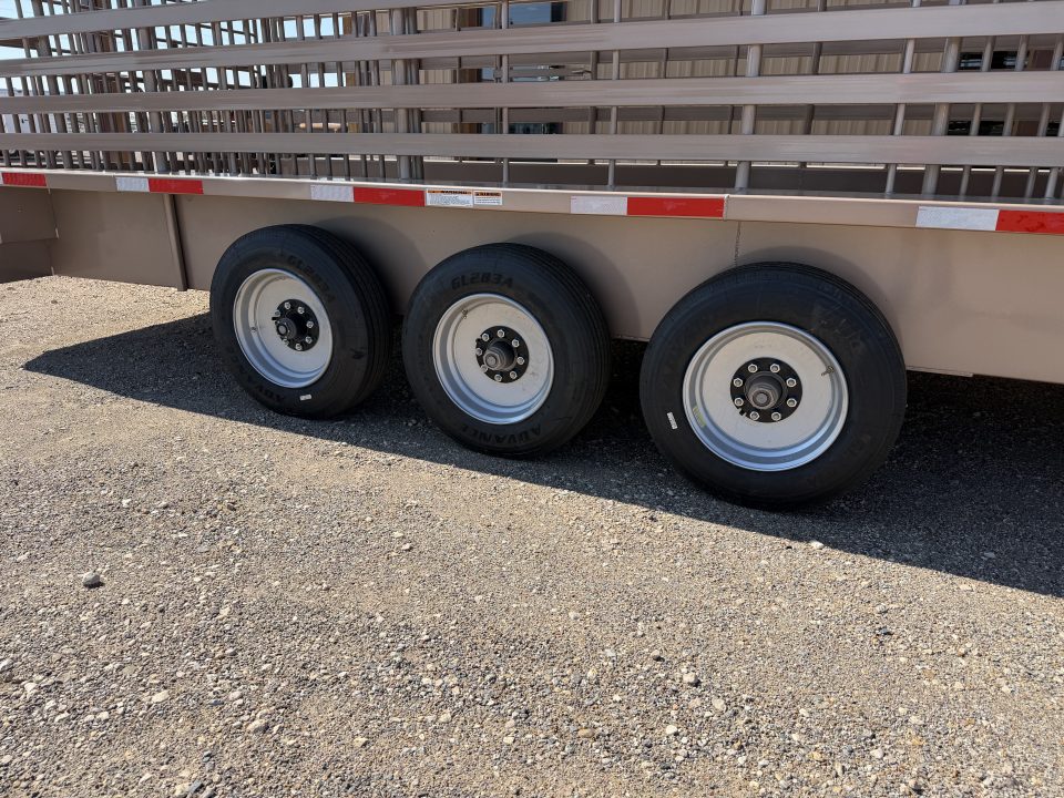 New 2026 Gooseneck Trailer MFG STEEL STOCK Stock / Stock Combo Trailer