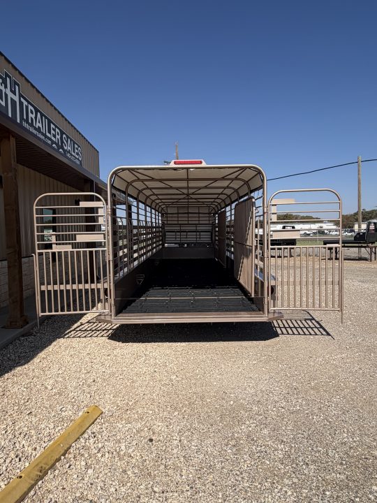 New 2026 Gooseneck Trailer MFG STEEL STOCK Stock / Stock Combo Trailer