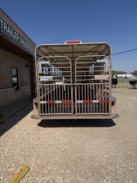 New 2026 Gooseneck Trailer MFG STEEL STOCK Stock / Stock Combo Trailer