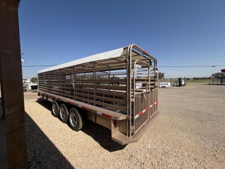 New 2026 Gooseneck Trailer MFG STEEL STOCK Stock / Stock Combo Trailer