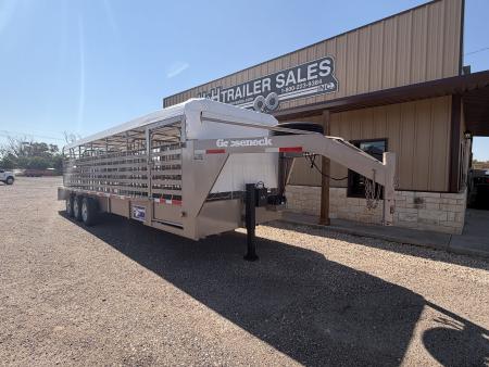 New 2026 Gooseneck Trailer MFG STEEL STOCK Stock / Stock Combo Trailer