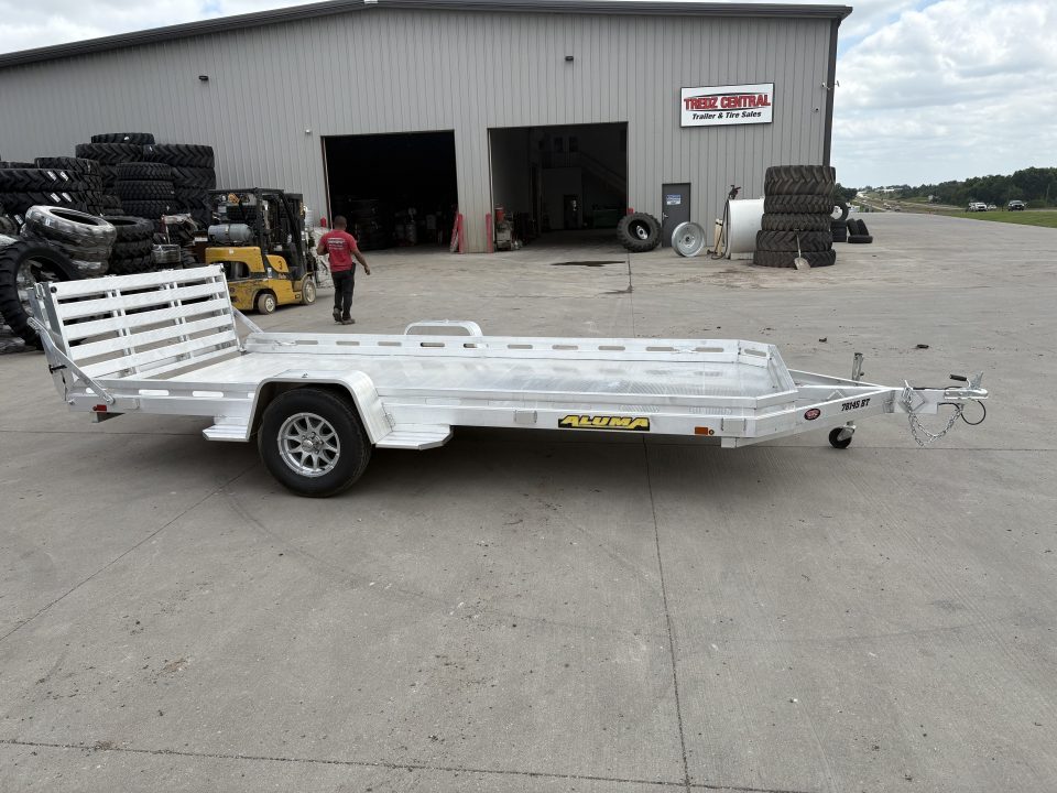 New 2027 Aluma 7814S-BT Utility Trailer