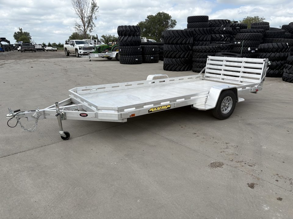 New 2027 Aluma 7814S-BT Utility Trailer