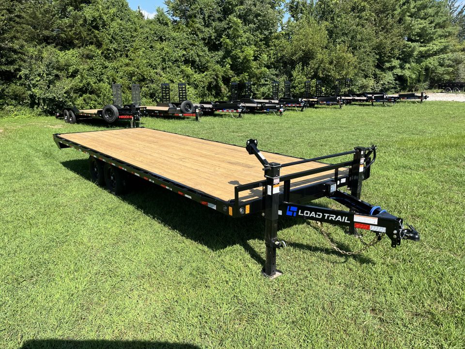 New 2027 Load Trail TANDEM DECK OVER PINTLE W/ SLIDE IN RAMPS/ 102X24