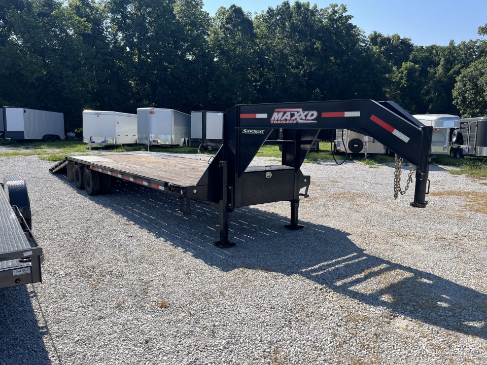 Used 2020 MAXX-D 24K TANDEM DUAL GN 10FT HYDROTAIL / HYDRO JACKS & TORQUE TUBE/ 102X32