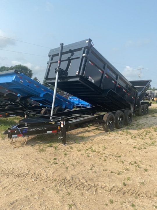 New 2026 Load Trail 83X16 21K 4' WALL TELESCOPIC Dump Trailer