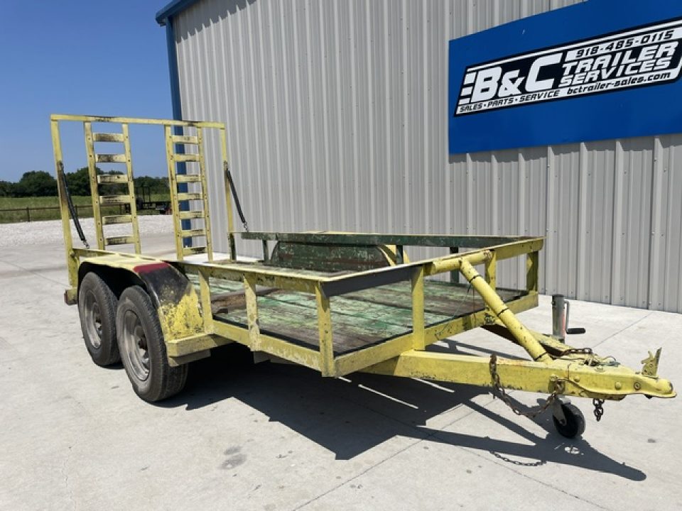 Used 2000 Other 5X12 (2) TANDEM 3500LB AXLES UTILTY W/5' GATE