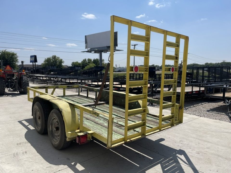 Used 2000 Other 5X12 (2) TANDEM 3500LB AXLES UTILTY W/5' GATE