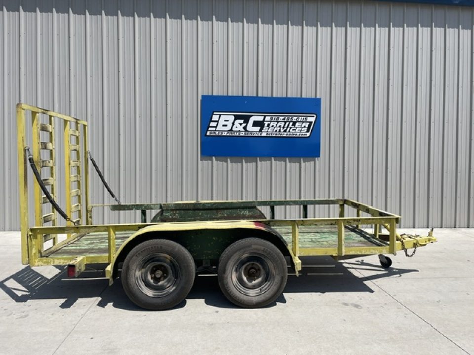 Used 2000 Other 5X12 (2) TANDEM 3500LB AXLES UTILTY W/5' GATE