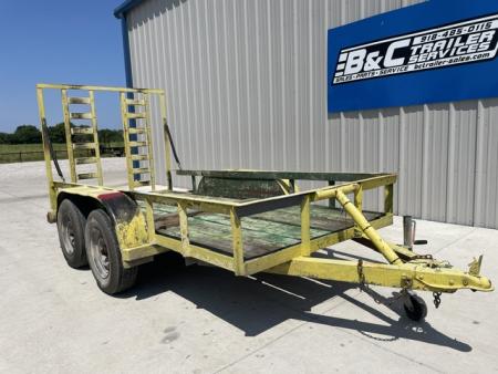 Used 2000 Other 5X12 (2) TANDEM 3500LB AXLES UTILTY W/5' GATE