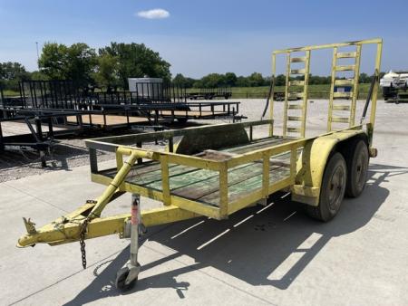 Used 2000 Other 5X12 (2) TANDEM 3500LB AXLES UTILTY W/5' GATE