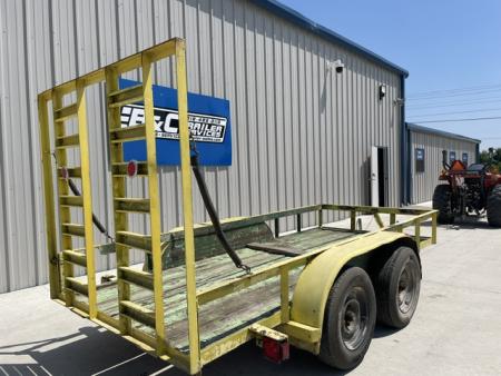 Used 2000 Other 5X12 (2) TANDEM 3500LB AXLES UTILTY W/5' GATE