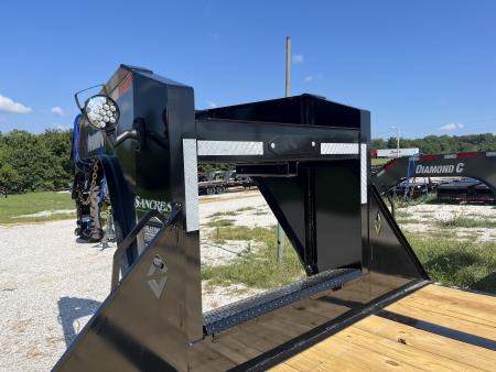 New 2027 Diamond C Trailers FMAX212 25.9K TANDEM DUAL GN PACESETTER HYDROTAIL W/ STEEL RUNNERS/ HYDRO JACKS/ RATCHET RAIL/ ALUM WHEELS/ 102X40