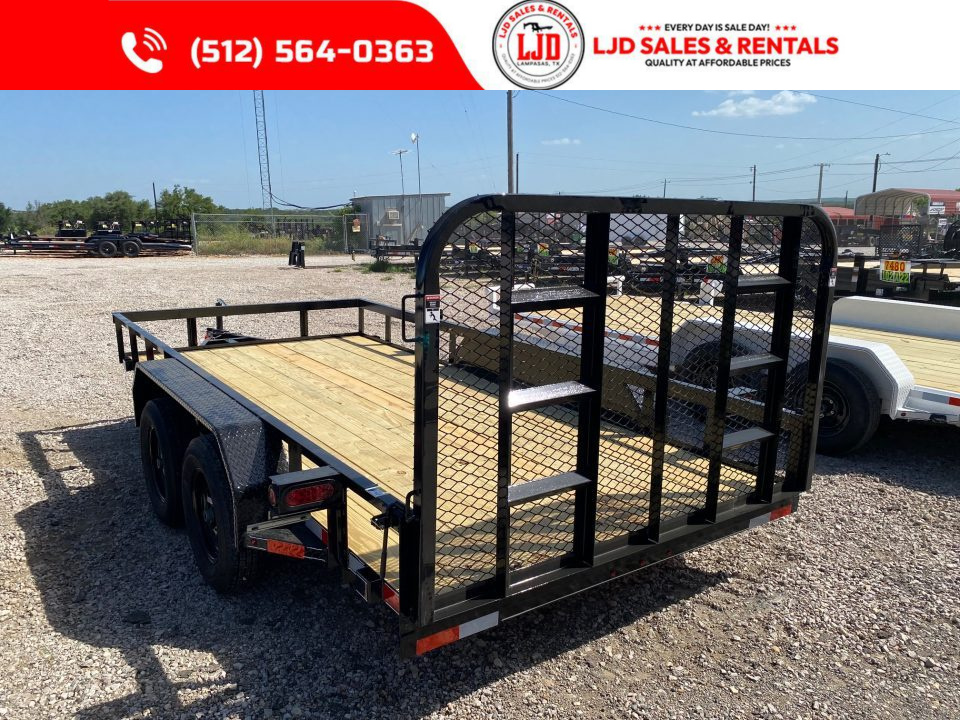 New 2026 Lacosta - 4' Gate - 83" x 16' Utility Trailer