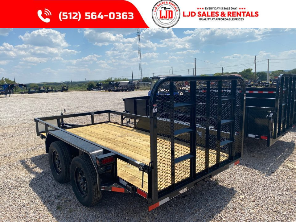New 2026 Lacosta - 6 x 12 - Utility Trailer - Gate