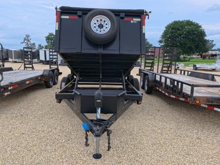 Used 2007 Chubbs 83 x 14 Dump Trailer with 14K GVWR - NEW 235/80 R16 Tires