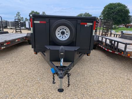 Used 2007 Chubbs 83 x 14 Dump Trailer with 14K GVWR - NEW 235/80 R16 Tires