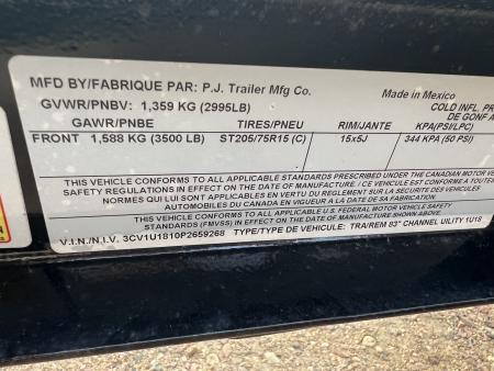 Used 2023 PJ Trailers 14' Utility Trailer