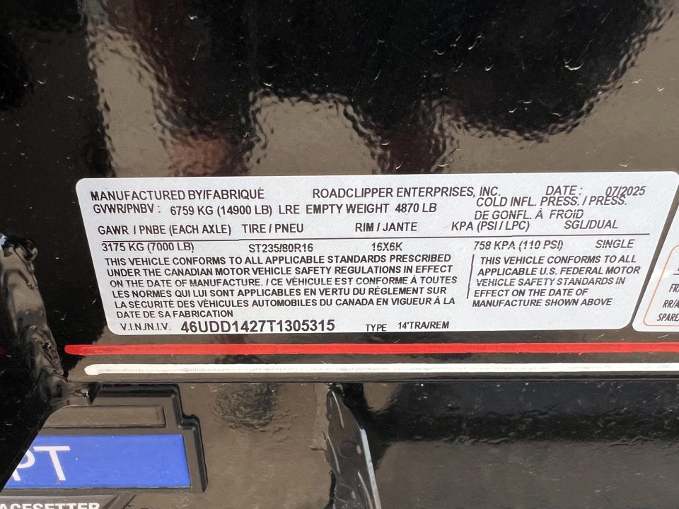 Used 2026 Diamond C Trailers 14' LPT207 Telescopic Dump Trailer