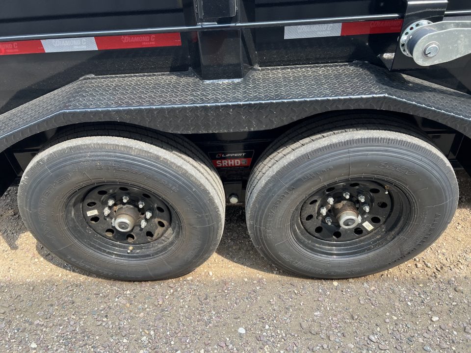 Used 2026 Diamond C Trailers 14' LPT207 Telescopic Dump Trailer