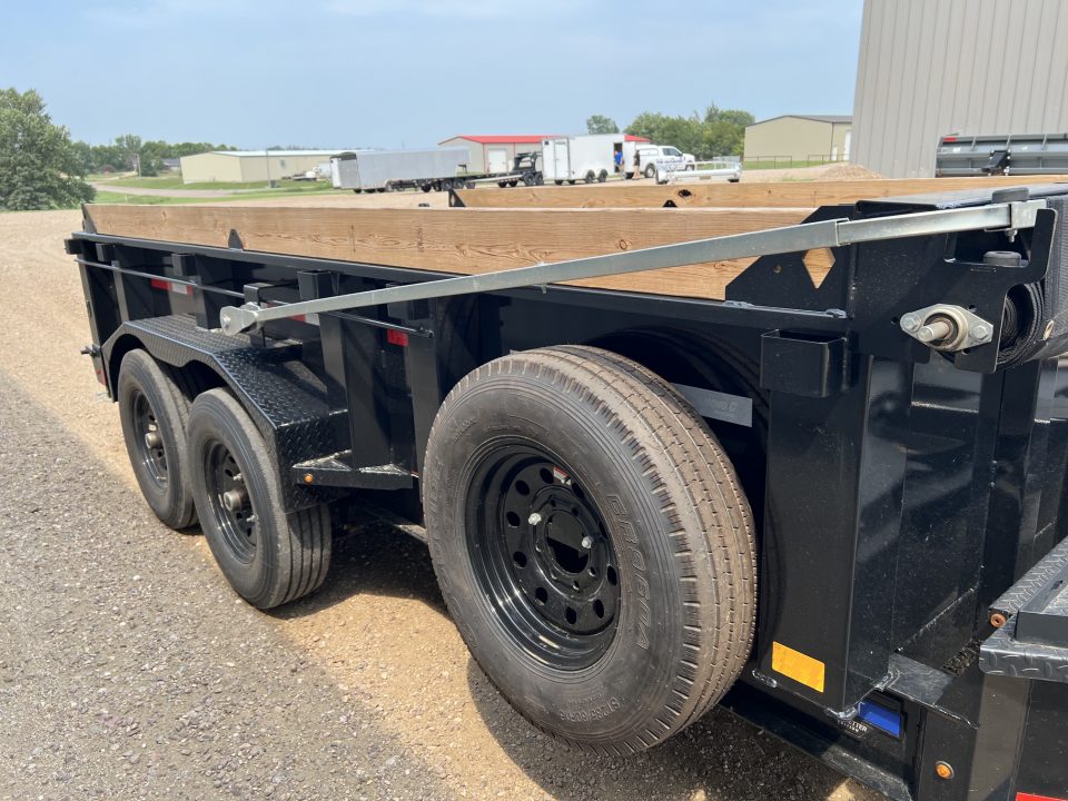Used 2026 Diamond C Trailers 14' LPT207 Telescopic Dump Trailer