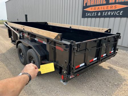Used 2026 Diamond C Trailers 14' LPT207 Telescopic Dump Trailer
